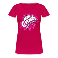 Crush Cancer T-Shirt - dark pink