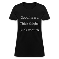 Good, Thick, Slick Hoodie - black