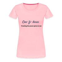 CON-FI-DENCE T-Shirt - pink