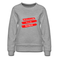 Women’s Premium Sweatshirt - heather grey