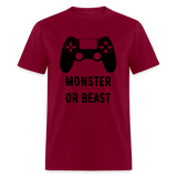 Monster or Beast - burgundy
