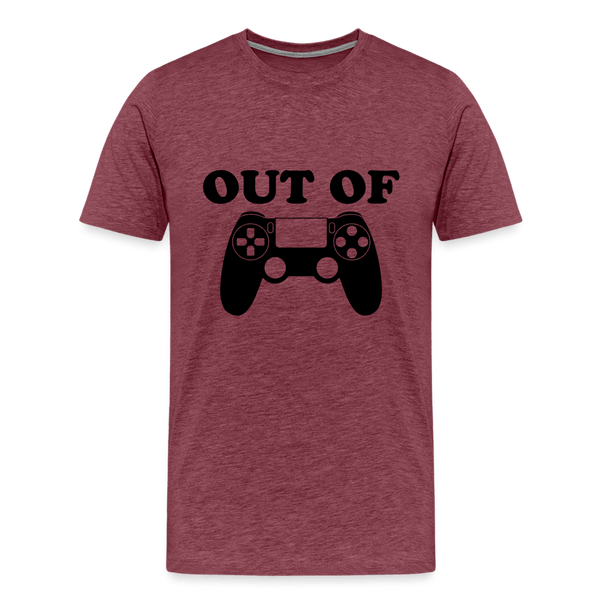 OUT of Control T-Shirt - heather burgundy