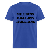 Mills, Bills, Trills - royal blue